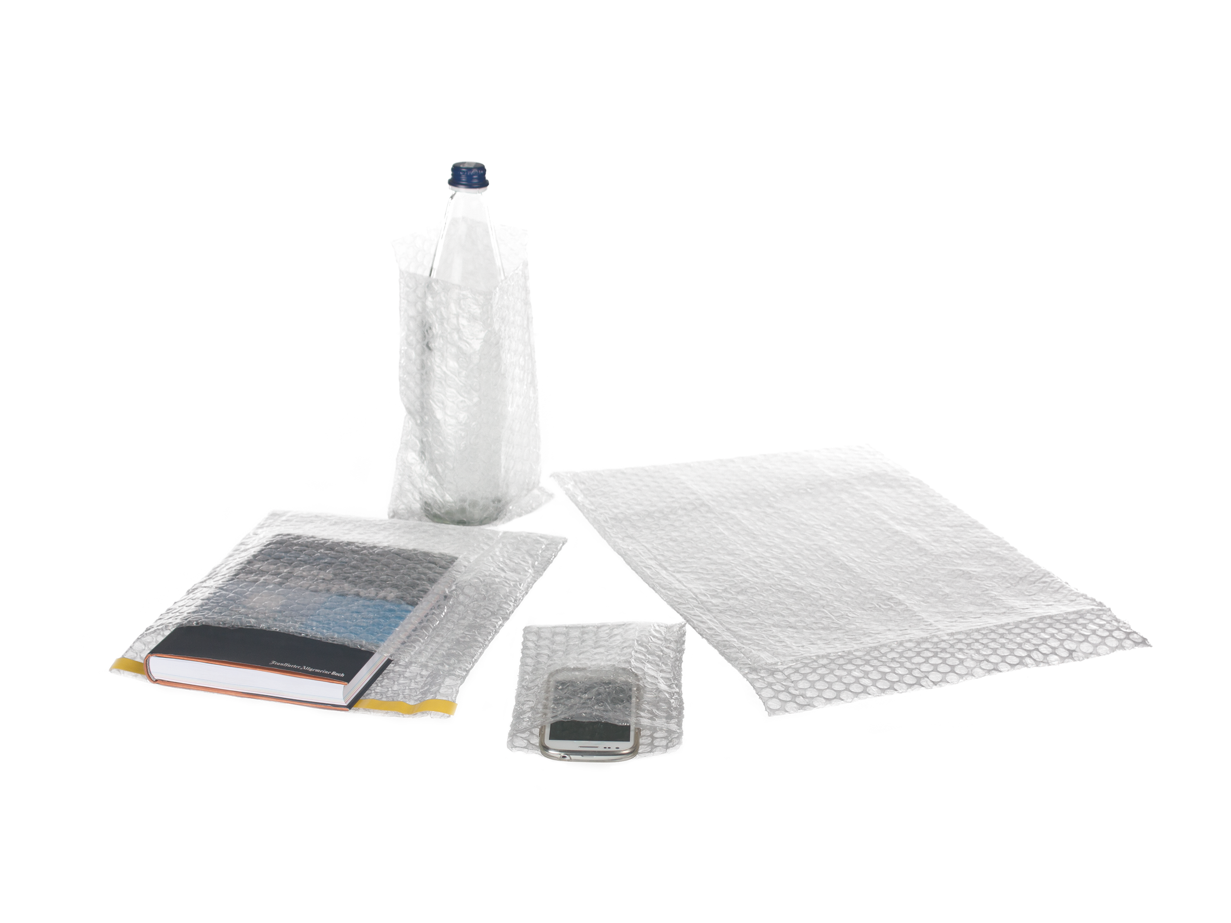100 Luftpolsterbeutel mit Klebestreifen Größenwahl Größe:12 x 14 cm Versandmaterial Verpackung 