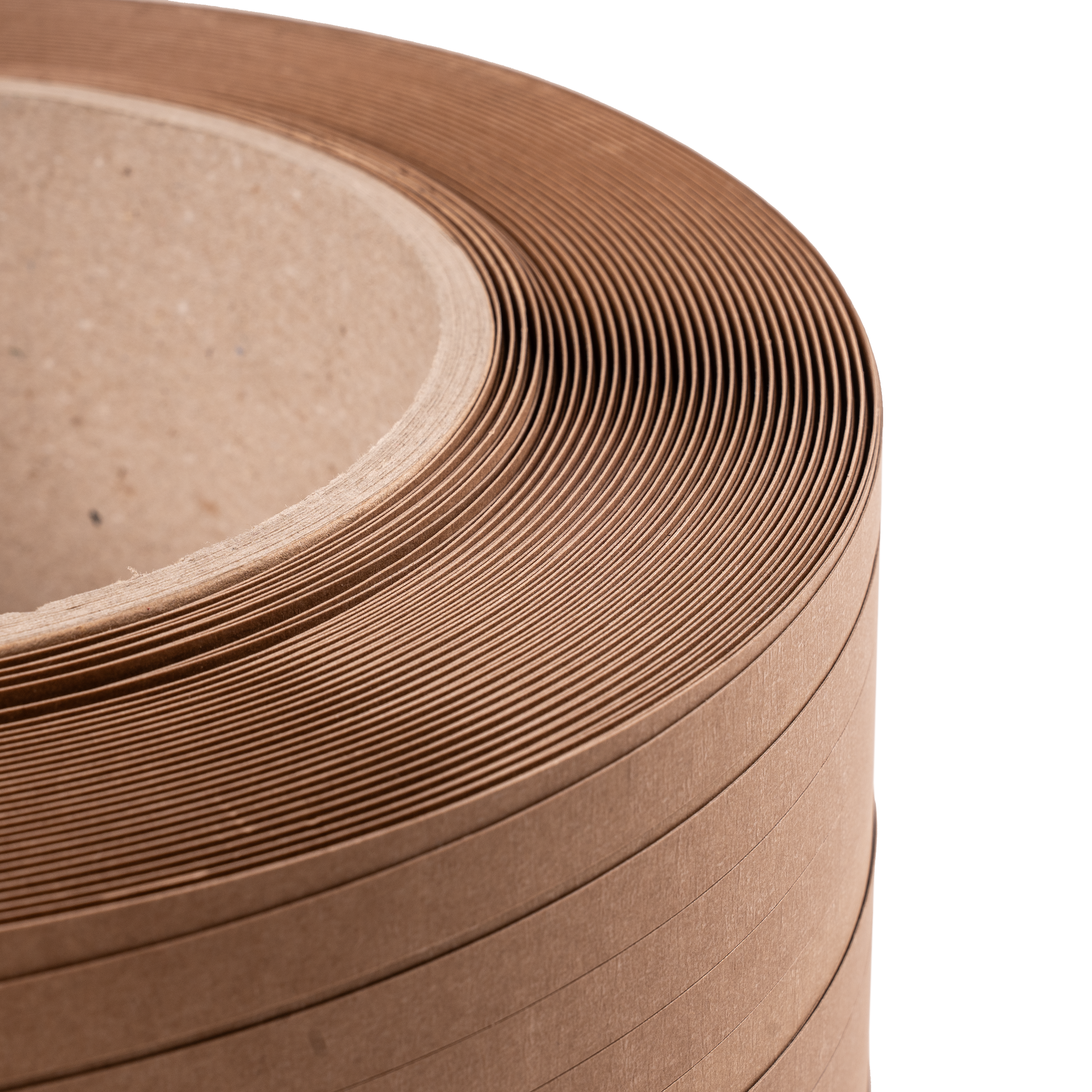 Papier-Umreifungsband braun 12 x 0,45 mm, Kern 200/190 mm