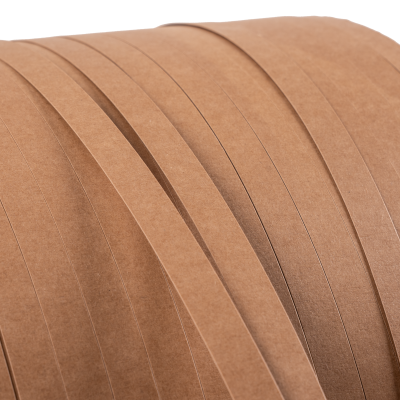 Papier-Umreifungsband braun 12 x 0,45 mm, Kern 200/190 mm