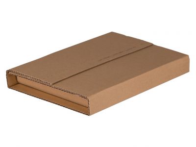 Wellpapp-Wickelverpackung ECO W 462 Medienverpackung, 325 x 250 x 5 - 70 mm